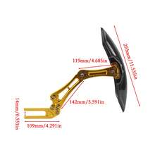 PowerMotor 摩托車後擋泥板通用可調式延長件，適用於 Kawasaki、Suzuki 踏板車、越野摩托車、Enduro、Motocross 改裝零件 - A - 查看 4