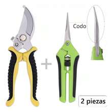 2pcs Tijera, Kit De Tijeras De Podar Manuales Para Jardín - A - Ver 2