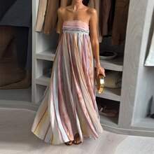 Vestidos Largos Para Mujer 2026 Spring New Loose Long Dress - Color - View 1