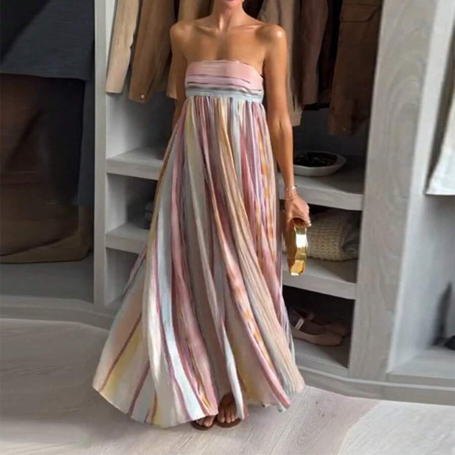 Vestidos Largos Para Mujer 2026 Spring New Loose Long Dress - Color - View 1