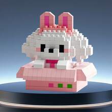 Cute Multi-Piece Animal Building Blocks Series, ABS Material, Soft Building Block Mat. Children's Building Block Toy Set, DIY Educational Stress Relief Puzzle Gift, Suitable For Multiple Occasions. Back To School, Christmas, Birthday, Major Holiday Fashion Gift. - Multicolor - View 14