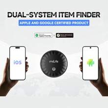 MiLife Item Tracker Compatible With IOS And Android, A Pet Locator And Finder App. - White - View 4