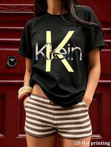 Women T-Shirts - 黑色 - 查看 5