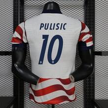 2026 World Cup USA National Team Jersey, Short Sleeve Football Fan & Player Edition - Trận đấu sân nhà số 10 của Mỹ - Xem 1