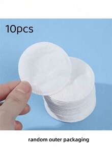 200pcs/100pcs Dischetti monouso rotondi per rimuovere il trucco, dimensione portatile da viaggio 6*6cm, adatti per rimuovere il trucco, pulizia del viso, cura della pelle, rimozione dello smalto per unghie, ottimo regalo per le donne - Multicolore - Visualizzare 13