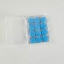 12pcs Reusable Silicone Ear Plugs, Waterproof, Noise Reduction, Suitable For Swimming, Moldable, Sleep Protection - Multicolor - View 9