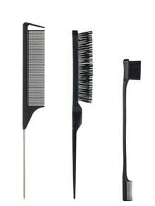 3 lược chải tóc bằng nhựa ABS – lược tỉa, lược nylon và lược xé cho salon và gia đình – vật dụng không thể thiếu cho mùa hè, lễ hội và tất cả các mùa – có nhiều màu sắc, bàn chải tóc, lược, dụng cụ làm tóc - Nhiều màu - Xem 12