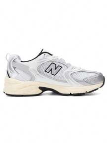 New Balance男鞋女鞋2026新款530系列復古跑步鞋網面透氣運動休閒老爹鞋MR530TA - 白色 - 查看 3