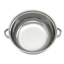 3-Tier Stainless Steel Steamer, 11in Diameter Multipurpose Cooking Pot With Glass Lid For Home Kitchen Cooking - View 6