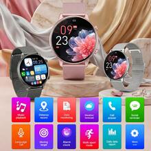 New Fashion Dual Strap Unisex High-Definition Touch Screen Smart Watch, 1.53 Inch Sports Watch, Multiple Sports Modes, Wireless Call And Message Notification, Fitness Tracker Compatible With IOS And Android - 查看 5