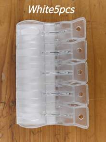 10pcs/5pcs/1pc Klip Lengkungan Balon Besar - Klip Pegas Plastik Bening 3,5 Inci Tugas Berat dengan Pegangan Ergonomis dan Alas Kokoh, Cocok untuk Perlengkapan Lengkungan Balon, Dekorasi Ulang Tahun, Kerajinan Tangan, Pertukangan Kayu, Studio Fotografi, Perlengkapan Kerajinan, Kipas Angin - A - View 15