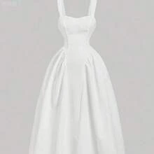 jianchaimaoyi02  MOD Vestido largo de estilo vintage de palacio con vuelo para tallas grandes, vestido de graduación, vestido de corsé - Amarillo - Ver 3