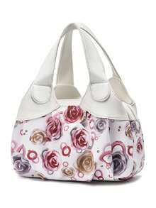 1pc Solid Color Versatile PU Women's Fashion Casual Tote Shoulder Bag Suitable For Life And Work - Multicolor - View 5