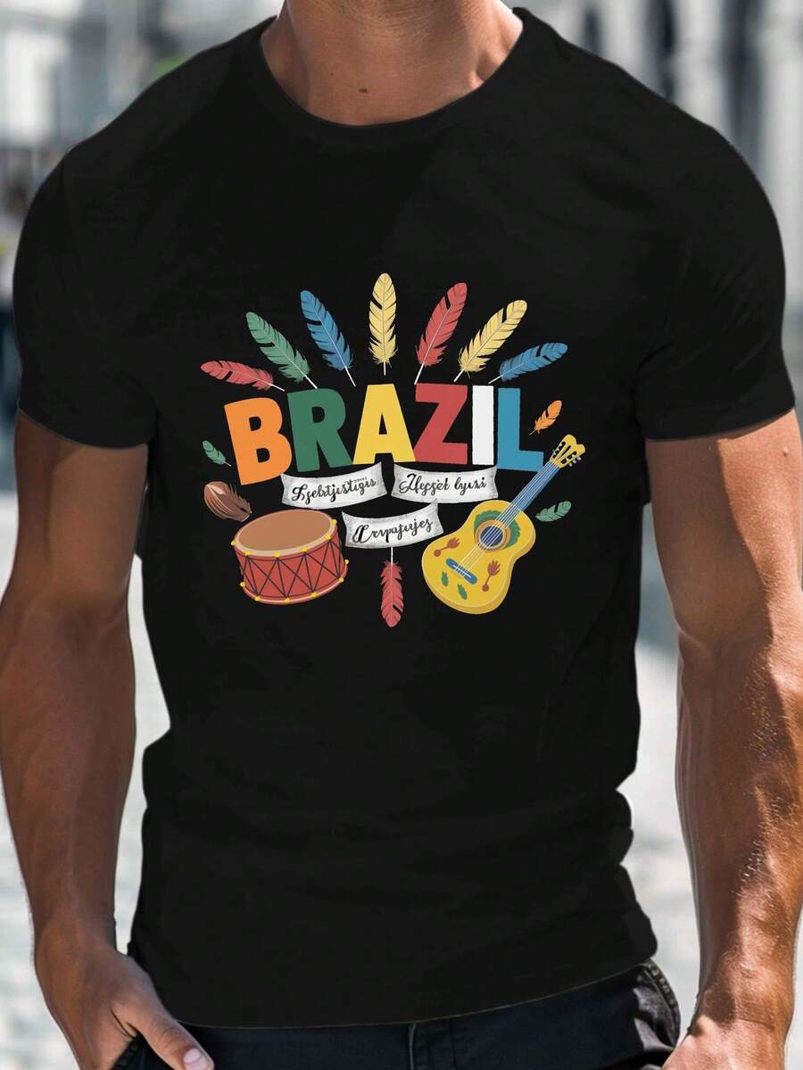Men T-Shirts - Black - View 1