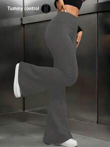 Women Leggings - Burgundy - View 10