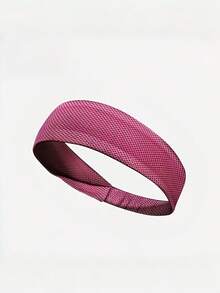 A Sports Headband With An Ice-Effect Feature, Using Ice-Sensing Fiber Technology - Breathable, Quick-Drying, Sweat-Absorbent And With An Elastic Design, Suitable For Running, Gym Workouts, Yoga (For Both Men And Women) - Multicolor - View 9