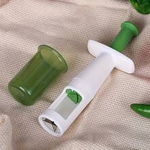 1pc /2pcs Mini Fruit Slicer, Grape Slicing Creative Kitchen Tool, Cake Decoration Fruit Cutter Grape Slicer - View 7