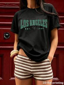Women T-Shirts - Black - View 5