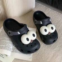 2/4pcs DIY Shoe Charms For Clogs, Cute Big Eye Cartoon Fun Shoe Decorations, Fashion Accessories - Suitable For Various Clogs - Multicolor - View 3