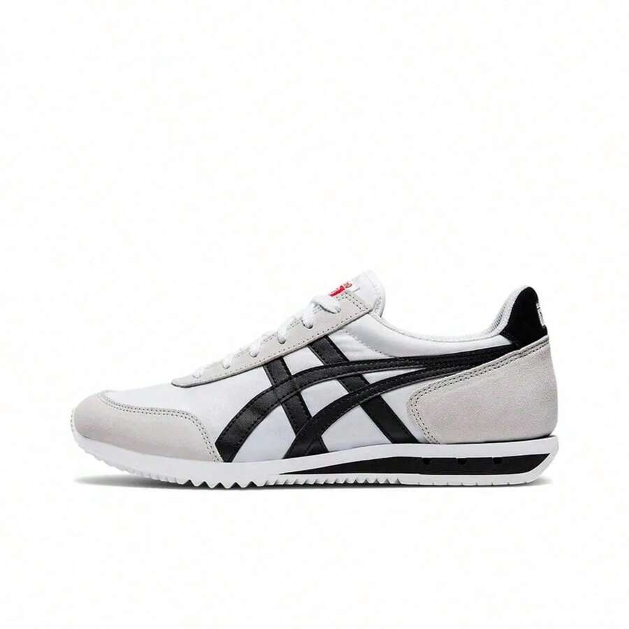 Onitsuka Tiger Scarpe Casual Sportive Di Moda A Basso Collo In Pelle New York, Unisex, Bianco/Nero - 1183A205-101 - 查看 1