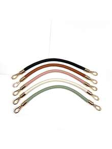 1pc Women's Faux Leather Bag Straps DIY Handbag Straps, Fashionable Shoulder Bag Replacement Strap DIY Decorative Bag Strap- 30cm Bag Shoulder Strap Replacement - Multicolor - View 5