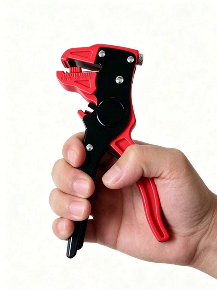 Multi-Function Automatic Wire Stripper, Electrician Duck Mouth Wire Stripper, Wire Cutter, Crimping Pliers, Pulling Wire Pliers, Tool - A - View 1