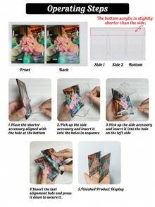 1/3/5 buah Tempat Pena Foto Personalisasi, Aksesori Meja Kantor dan Rumah yang Dapat Disesuaikan, Hadiah Ulang Tahun, Hari Ayah, Apresiasi Guru yang Unik dan Personal, Tempat Pena Foto Keluarga Kustom - MultiWarna - View 4