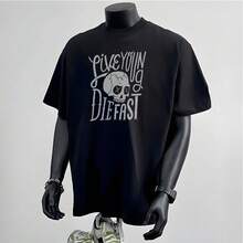 Camisetas de hombre - Negro - Ver 2
