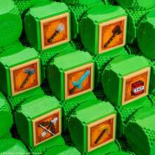MGA Entertainment MGA's Miniverse Make It Mini Minecraft, Minecraft, Crafting, Mining, Pixel, Tools, Animals, Blind Packaging, DIY, NOT Edible, Collectors, Gifts(Random) - Multicolor - View 8