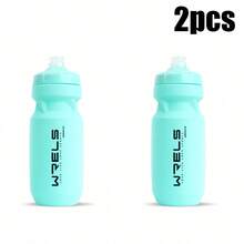 2件組 WRELS 硬水瓶，便攜運動水壺，適合籃球與健身，防漏水瓶，適用於徒步與騎行 - 純色 - 查看 13