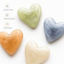 3pcs/6pcs/12pcs, Heart-Shaped Fridge Magnets, Personalized Fridge Magnets - Creative Decorative Magnetic Stickers, Suitable For Home Decor And Gifts, Kitchen Decor, Room And Office Decor, Birthday Gifts - Multicolor - View 3