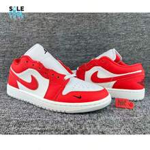 Nike Air Jordan 1 Retro Low SE Chile Red Men's Shoes II9813-600 - 紅白色 - 查看 4