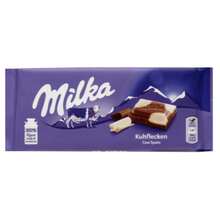 Milka Milk And White Chocolate Confection Bar, Cow Spots Design, Alpine Milk Chocolate With White Chocolate, 3.52 Oz, 4-Pack - Chocolate - View 2