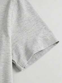 Men's "FK Around And Find Out" Graphic T-Shirt-Cotton Casual Tee With Skull & Stars Print, For Summer, Sports, Travel & Casual Attire Leisure Clothing - 灰色 - 查看 5
