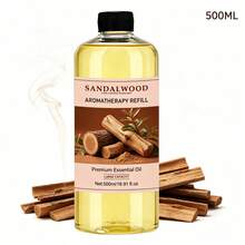500ml/16.91oz 大容量精油補充液，多款香味可選，獨家香氛配方，適用於擴香機、加濕器、空氣淨化器及其他設備，適合辦公室、居家、車內與飯店環境，持久清新除臭，精美禮品首選 - 大容量500ML奢華香氛系列 - 查看 21