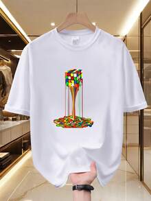 Men T-Shirts - White - View 1
