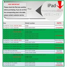 Ốp lưng thông minh dạng gập cho iPad A16 11th 2026 Air 11 M3 Funda M4 M5 Pro 13 12.9 4th 5th Gen Mini A17 Pro hít nam châm - màu đen - Xem 3