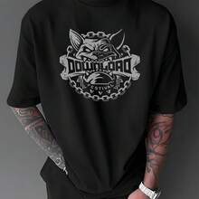 T-shirts för män - Svart - Visa 6