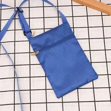Mesh Breathable Nylon Mesh Fabric Lightweight Portable Phone Bag Phone Case Mini Ultra-Small Phone Bag Small Wallet Neck Accessory ID Bag - Multicolor - View 13