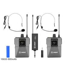 LMBGM Professional Wireless Head-Mounted Beltpacks Microphone System USB Rechargeable For Performance Stage Conference - View 13