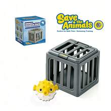 Pool Diving Toys Kids 3-12, Swim & Dive Training, Rescue Game Set With Floating Animal & Cage, Summer Water Toys Pool Bath Beach - Multicolor - View 9