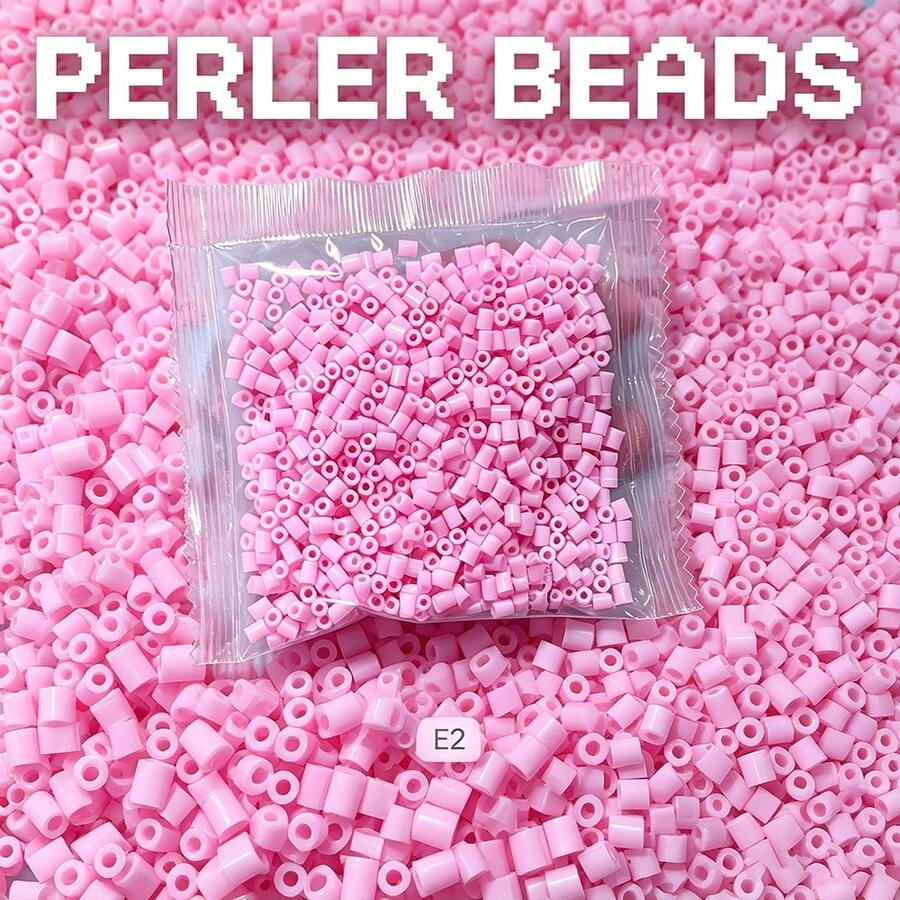 1000顆/包 熔融珠拼圖補充包 2.6mm 1000顆 3D拼圖珠套組,DIY手工珠寶製作材料 - 高品質像素拼圖珠,適合創意手工製作 - E2 - 查看 1