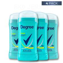 Degree Women Fresh 48H Odor Protection Deodorant Stick 2.6oz / 74g Pack Of 4 - 多樣化香型 - 查看 10