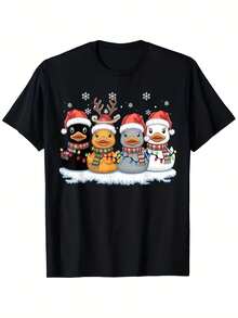 Women T-Shirts - Black - View 1