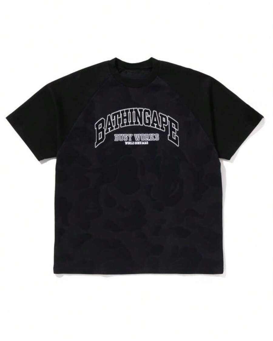 2026 Herren Damen  Camo Print T-Shirt  Oversize Streetwear Casual Top Damen Sport-Tanktop 0VGB - Schwarz - Übersicht 1