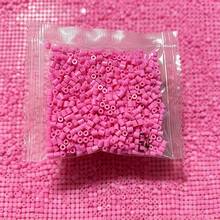 1000顆/包 2.6mm 熔珠補充裝 3D拼圖珠組，DIY手工珠寶製作材料，高品質像素拼圖珠，適合創意手工藝 - E4 - 查看 3