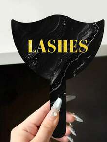 1PC Lash Technician Photo Prop Lash Photo Display Board Reusable PVC Handheld Lash Beauty Card Social Media Lash Technician Supplies Lash Tools Lash Technician Gift - Multicolor - View 13