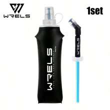 1pc/2 Pcs / 1 Set Foldable Portable Soft Water Bottle, Lightweight Water Bottle With Silicone Mouthpiece,Must-Have For Gym, Leak-Proof And Portable - 彩色 - 查看 23