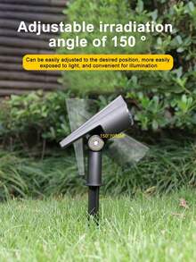 LED Solar Powered Dual-Use Spotlight Tree Light Outdoor Ultra Bright Multi-Color Landscape Light Yard Garden Villa Decoration Floodlight Lawn Path Light - Lawn Lights - View 5