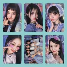 5PCS Nuevo Album de Grupo Femenino Aidou Post Chinese Card Back Idoustage LOMO Card Postcard WONHEE MINJU Photo Card K-POP - CH-16-5 piezas - Ver 8